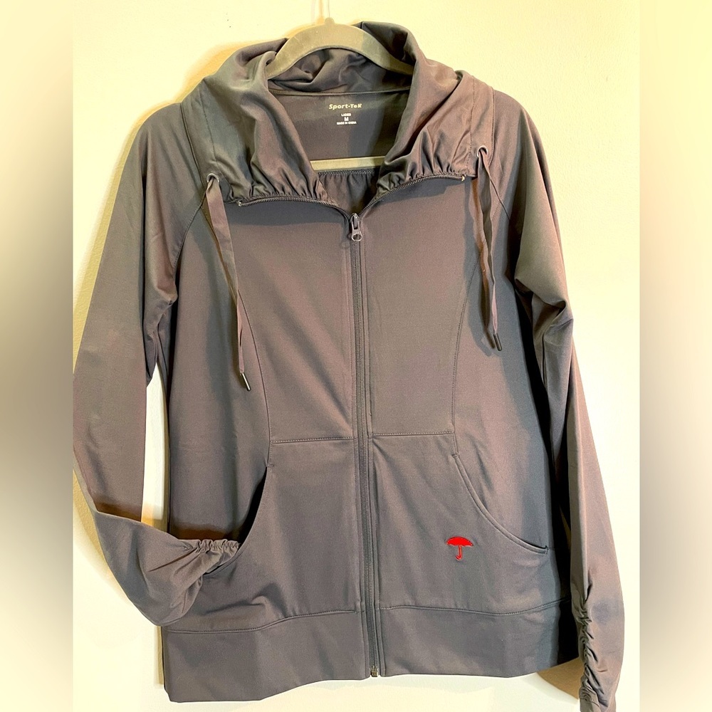 Sport-Tek Women's Sport-Wick Stretchable Full-Zip Jacket size Medium